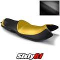 Can-Am Spyder RS Seat Cover 2007-2012 2013 2014 2015 2016 Yellow Luimoto Carbon