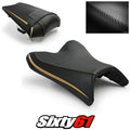 Yamaha FZ8 Fazer 8 Seat Covers 2010-2013 2014 2015 2016 Black Luimoto Carbon