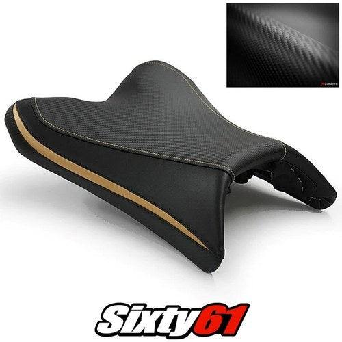 Yamaha FZ8 Fazer 8 Seat Cover 2010 2011 2012 2013 2014 Black Luimoto Carbon