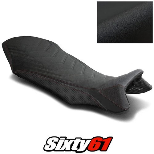 MV Agusta Rivale 800 Seat Cover 2013-2015 2016 2017 2018 Black Luimoto Suede