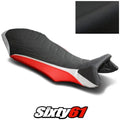 MV Agusta Rivale 800 Seat Cover 2013 2014 2015 2016 2017 2018 Red Luimoto Suede