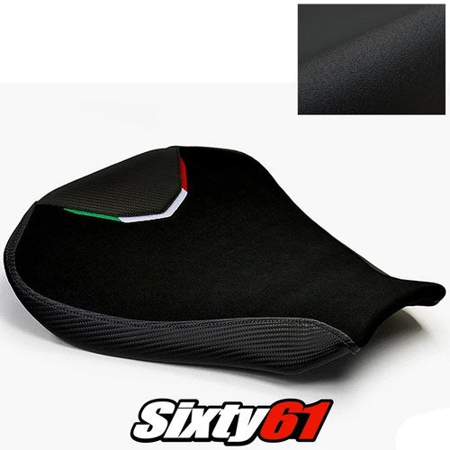 MV Agusta F4 Seat Cover 2010-2016 2017 2018 2019 2020 Black Stitch Luimoto Suede