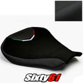 MV Agusta F4 Seat Cover 2010-2016 2017 2018 2019 2020 Black Stitch Luimoto Suede