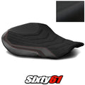 MV Agusta F4 Seat Cover 2010-2015 2016 2017 2018 2019 2020 Black Luimoto Suede