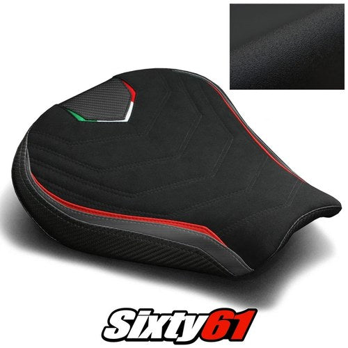 MV Agusta F3 675 800 Seat Cover 2012-2017 2018 2019 2020 Black Luimoto Suede