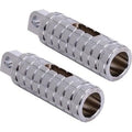 Arlen Ness 400-039 Chrome SpeedLiner Footpegs- Passenger for M8 Softail/ELW