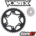 Yamaha R1 2015-2022 2023 2024 2025 2026 Front Rear Sprockets 525 Vortex Steel