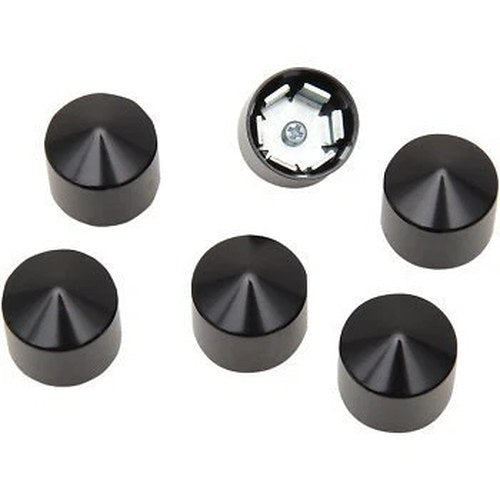 Ciro 70008 Black Rocker Box Bolt Cap Set for Harley Twin Cam 99-17
