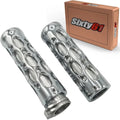 Suzuki Gsxr 600, 750, 1000 Chrome Hand Grips Billet Aluminum 7/8