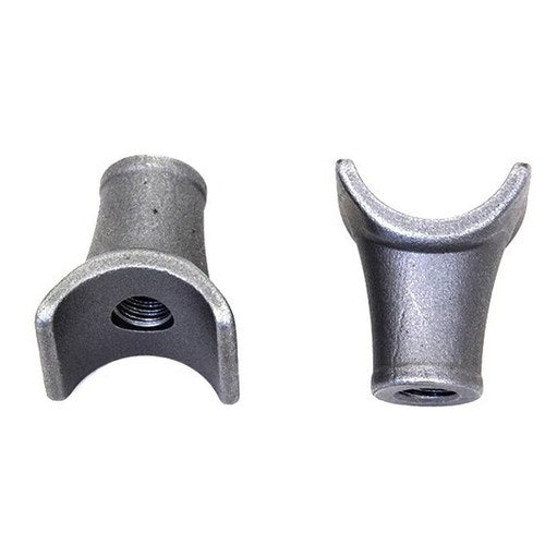 V-Twin Mfg 31-0048 Raw Steel Seat Spring Stanchion Set for Custom Weld-On Use