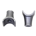V-Twin Mfg 31-0048 Raw Steel Seat Spring Stanchion Set for Custom Weld-On Use