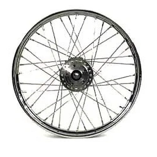 V-Twin 52-0191 Chrome 21" x 2.15" Front Spoke Wheel for 84-99 Sportster