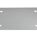 V-Twin 42-0213 Chrome 4.5" x 7.5" License Plate Backing Plate Smooth Style