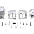 V-Twin 26-0843 Chrome Handlebar Switch Housing Kit for 16-22 Softail w/ Cruise