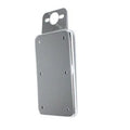 V-Twin 31-0872 Chrome Vertical Tail Lamp License Plate Holder