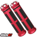 Hayabusa Black Red Grips 1999-2020 2022 2023 2024 2025 2026 Hand Comfort Racing