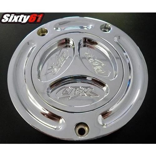 Chrome Gas Cap CBR600 Cbr 600 F2 F3 F4i 1991-2005 2006 Honda Fuel Tank Keyless