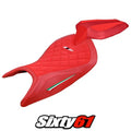 Aprilia RS 660 2021-2025 2026 Seat Cover Tappezzeria Velvet Red Diamond Stitch