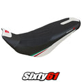 Ducati Desert X Rally Seat Cover Tappezzeria Utragrip 2022-2024 2025 White Black