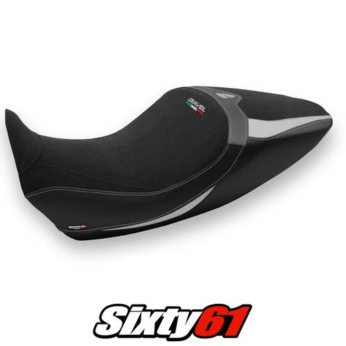 Ducati Diavel 1260 Seat Cover Tappezzeria Comfort 2019 2020 2021 2022 Silver