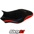 Ducati Monster 797 Seat Cover Tappezzeria 2017 2018 2019 2020 Comfort Red Black
