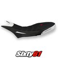 Ducati Hypermotard 950 2019-2024 2025 Seat Cover Tappezzeria Ultragrip White