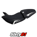 Ducati Multistrada 1200 1260 Seat Cover Tappezzeria 2015-2020 White Black