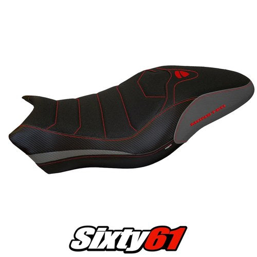 Ducati Monster 821 1200 Seat Cover Tappezzeria 2017-2020 Ultragrip Grey Black