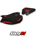 Ducati Panigale V2 Seat Cover Tappezzeria 2020-2023 2024 Ultragrip Red Black