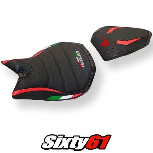 Ducati Panigale 899 Seat Cover Tappezzeria 2011 2012 2013 Ultragrip Red Black