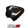Ducati Panigale V4 Passenger Seat Cover Tappezzeria 2018-2024 Ultragrip White