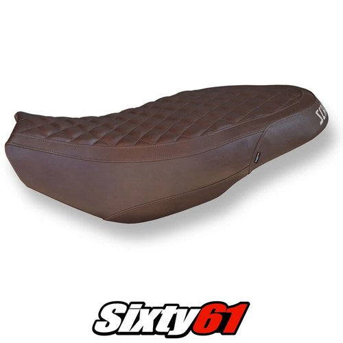 Ducati Scrambler 400 800 1100 Seat Cover Tappezzeria 2015-2024 Comfort Brown