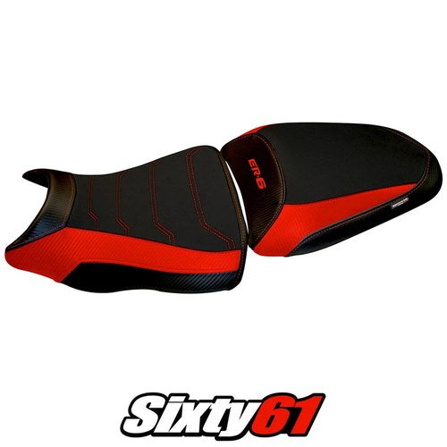 Kawasaki ER-6N ER-6F 2012-2014 2015 2016 Seat Cover Tappezzeria Comfort Red