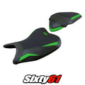 Kawasaki Ninja 400 2018-2021 2022 2023 Seat Cover Tappezzeria Ultragrip Green