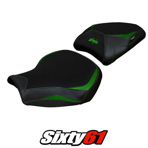 Kawasaki Ninja H2 1000SX 2018-2025 2026 Seat Cover Tappezzeria Comfort Green