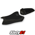 Kawasaki Ninja ZX10R 2011 2012 2013 2014 2015 Seat Cover Tappezzeria Black