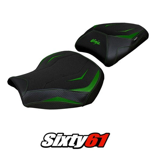Kawasaki Ninja H2 1000SX 2018-2025 2026 Seat Cover Tappezzeria Ultragrip Green