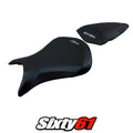 Kawasaki Ninja ZX6R 2007 2008 Seat Cover Tappezzeria Comfort Black