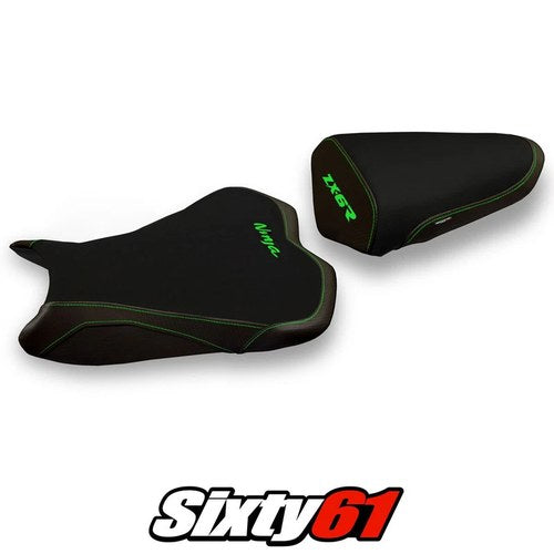 Kawasaki Ninja ZX6R 2013 2014 2015 2016 2017 2018 Seat Cover Tappezzeria Black