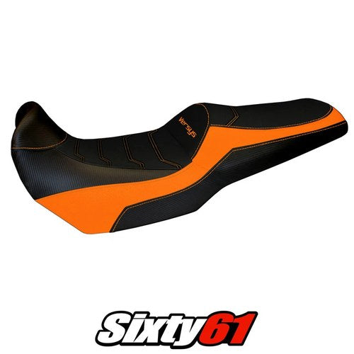 Kawasaki Versys 1000 2011-2017 2018 Seat Cover Tappezzeria Comfort Orange Black