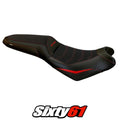Kawasaki Versys 650 2007-2023 2024 2025 Seat Cover Tappezzeria Comfort Red Black