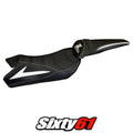 Kawasaki Z1000 2010-2012 2013 Seat Cover Tappezzeria Ultragrip White Black