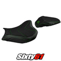 Kawasaki Z900 2017-2021 2022 2023 2024 Seat Cover Tappezzeria Ultragrip Black