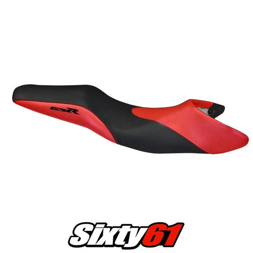 Suzuki Gsr 600 2006 2007 2008 2009 2010 2011 Seat Cover Tappezzeria Red Black