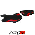 Suzuki Gsr 750 2010-2013 2014 2015 2016 2017 Seat Cover Tappezzeria Red Black