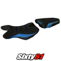 Suzuki Gsr 750 2010-2014 2015 2016 2017 Seat Cover Tappezzeria Comfort Blue