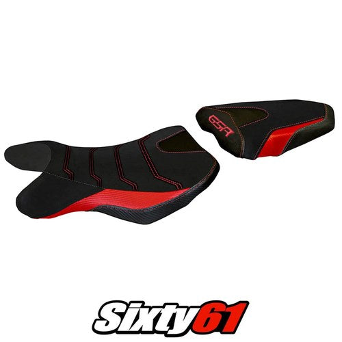 Suzuki Gsr 750 2010-2014 2015 2016 2017 Seat Cover Tappezzeria Comfort Red