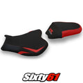 Suzuki Gsxr 1000 2009-2014 2015 2016 Seat Cover Tappezzeria Comfort Red Black
