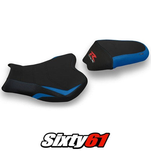 Suzuki Gsxr 1000 2009-2014 2015 2016 Seat Cover Tappezzeria Comfort Blue Black