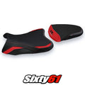 Suzuki Gsxr 600 750 2006 2007 Seat Cover Tappezzeria Red Black 06 07